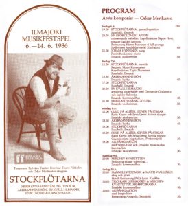 Ilmajoen Musiikkijuhlat 1986