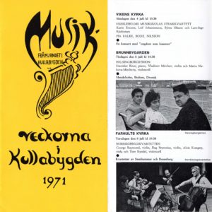 Veckorna i Kullabygden - 4 Julio 1971