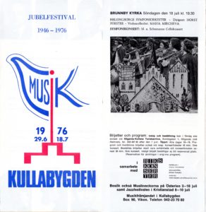 Kullabygden Jubelfestival - 19 Julio 1976