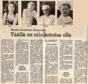 Täällä on niin kotoisa olla