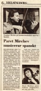 Paret Mirchev musicerar spanskt