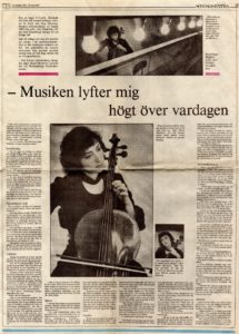 Musiken lyfter mig högt över vardagen